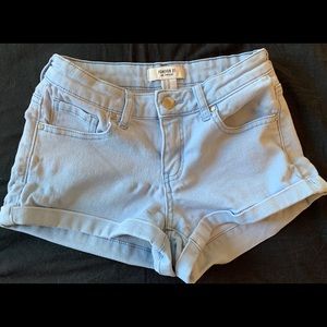 Light blue forever 21 shorts